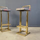 Tabourets de bar Belgochrom, ensemble de 2, années 1970