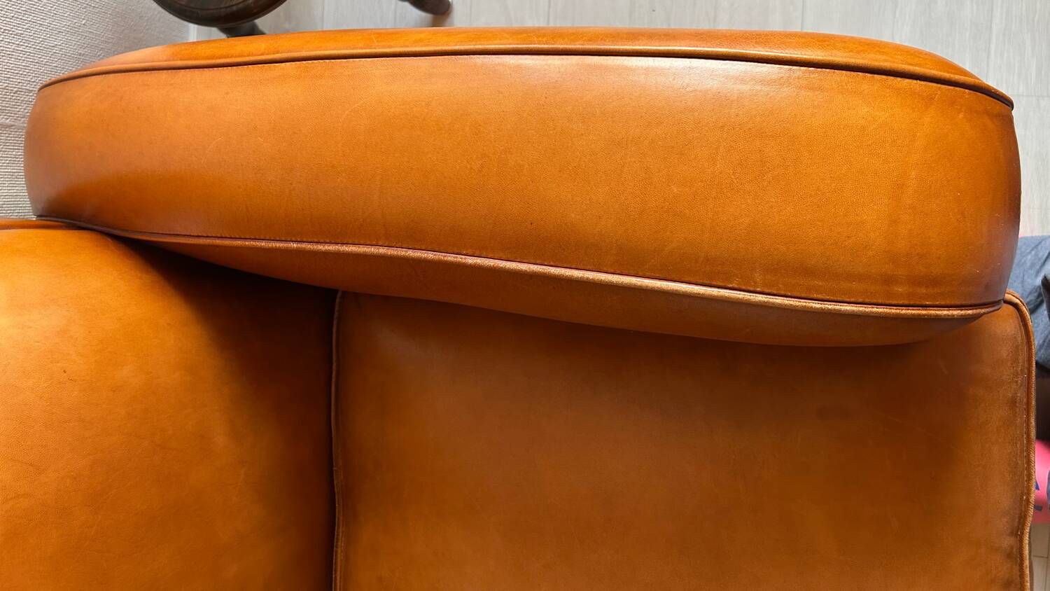 Leather sofa