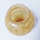 Clichy glass round vase