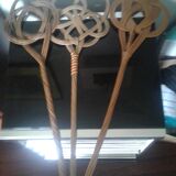 Set of tapes wicker carpet