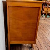 Commode vintage pieds compas