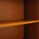 Danish teak-veneered bookcase with a bar and adjustable shelves, 1970s.