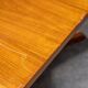 Dining room table with extensions French work 1970