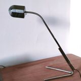 Modernist steel lamp