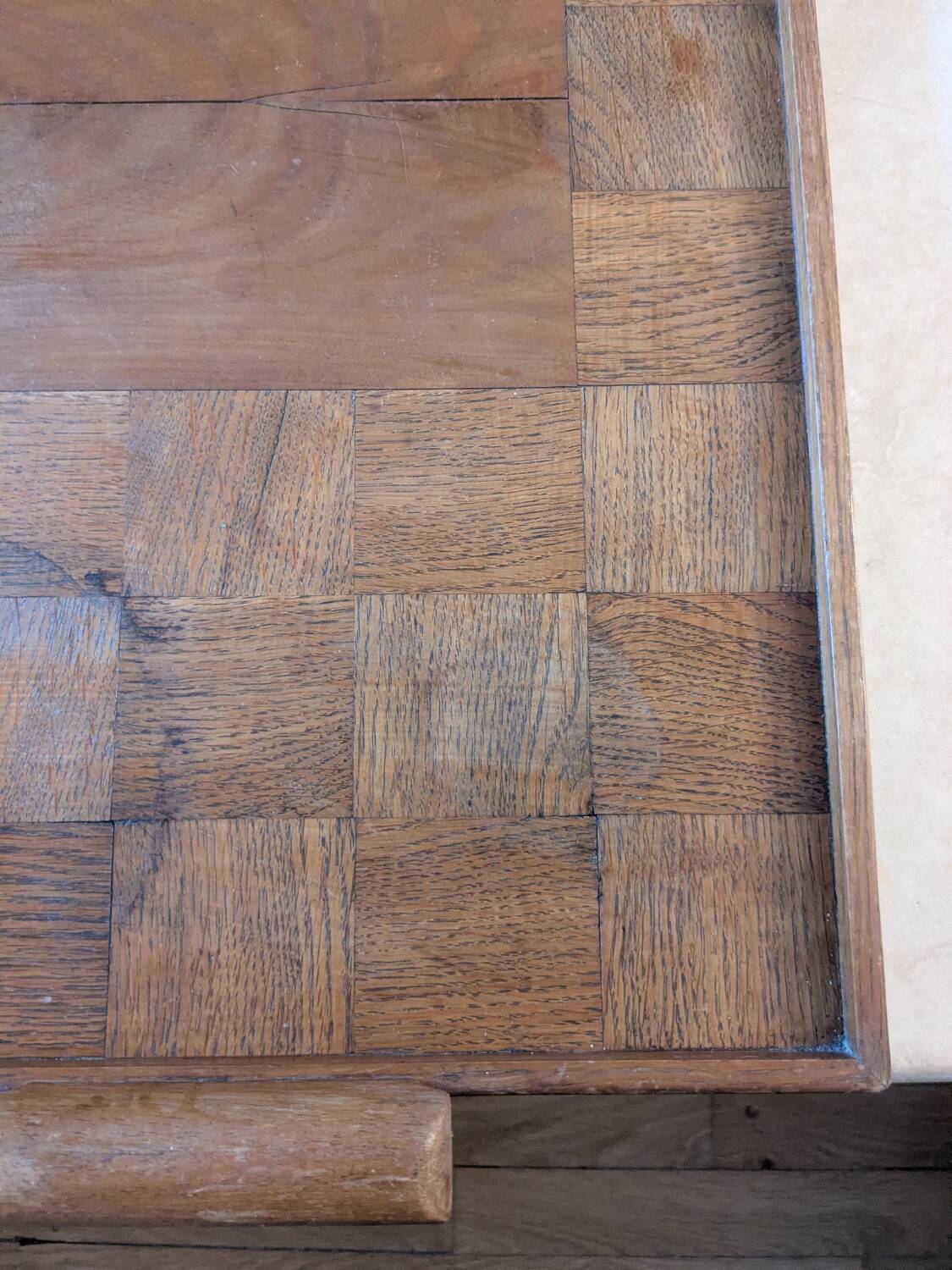 Wooden vintage platter