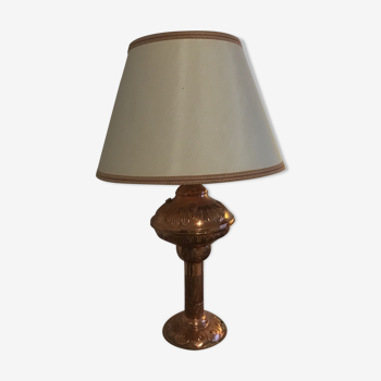 Lampe en cuivre vernie XXL