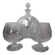 Hartzviller crystal cognac service