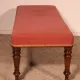 banquette en acajou du 19° siècle - Angleterre