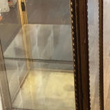 Counter display cabinet in wood and glass in Louis XVI style, 19th century.