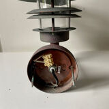 Classic Danish  Outdoor Wall Lamp in Copper