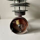 Classic Danish  Outdoor Wall Lamp in Copper