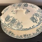 Longwy Ironstone Gravy Boat with Lid, Richelieu Model