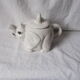 Elephant teapot in earthenware
