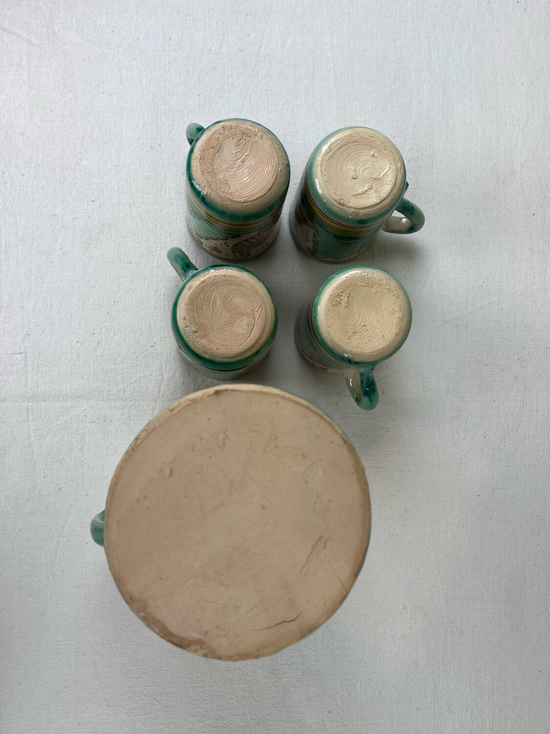 Decorated ceramic tableware