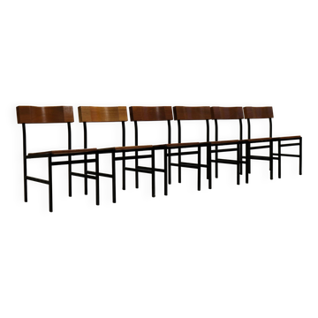 Chaises de salle à manger vintage | chaises | années 1960 | industriel