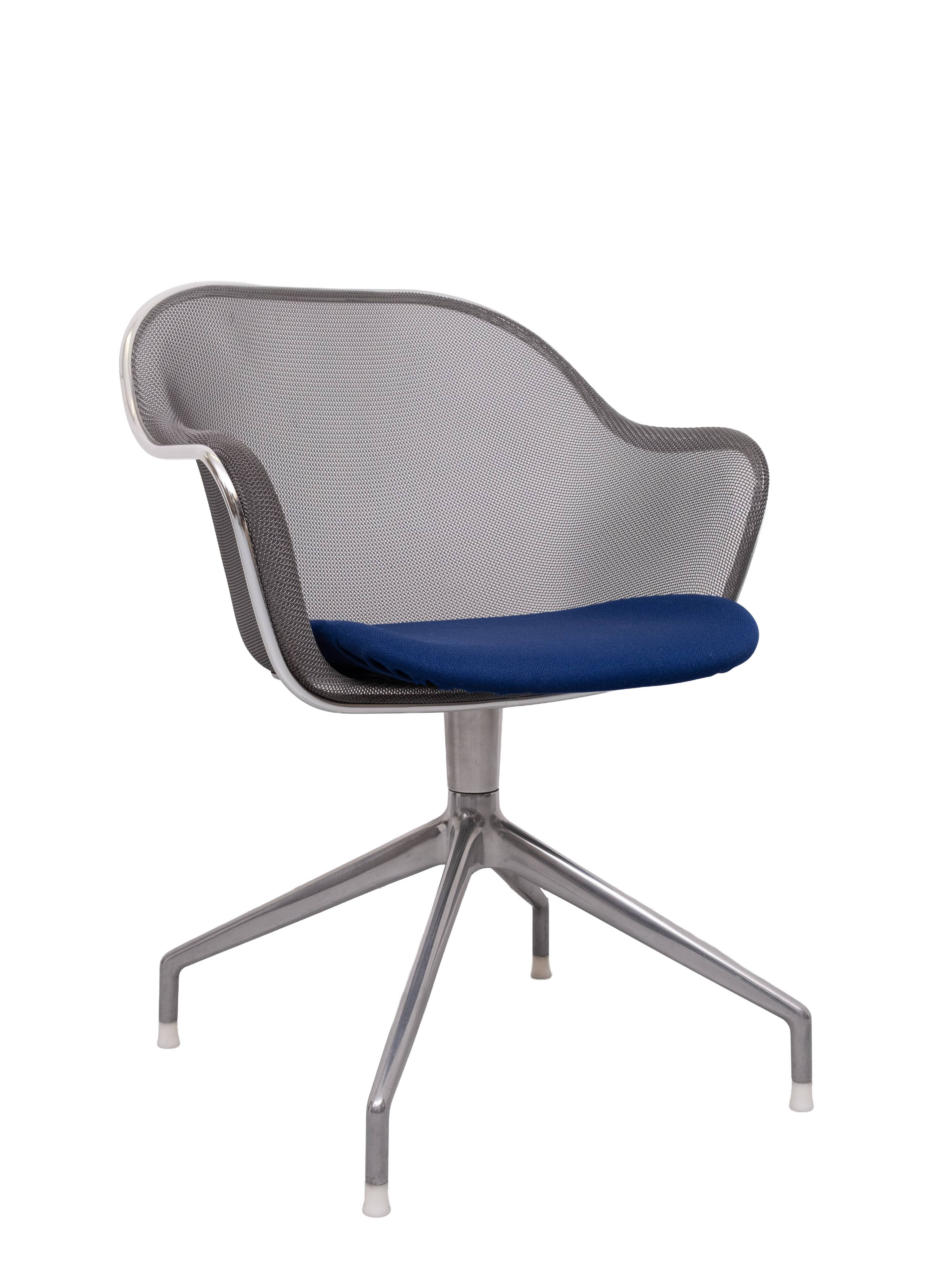 Italian Iuta Swivel Chair by Antonio Citterio for B&B Italia