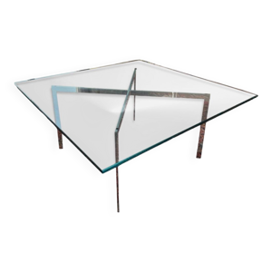 Table basse en verre