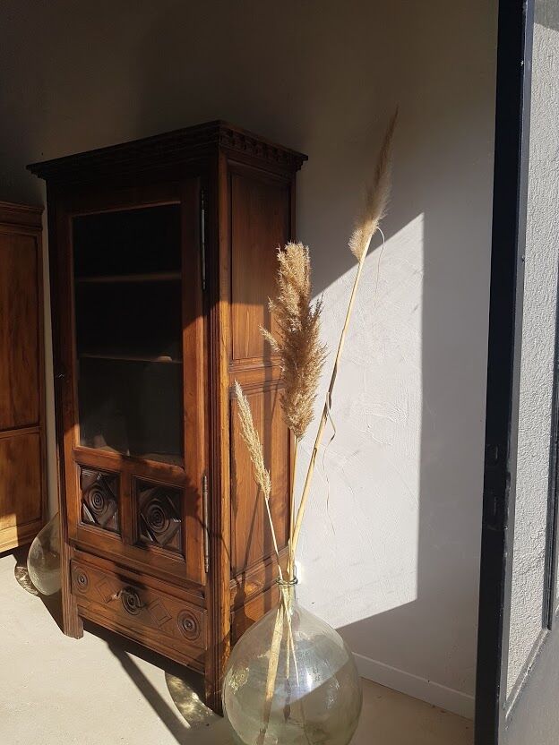 Vintage glass cabinet