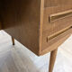 Scandinavian desk J. Svenstrup, double-sided