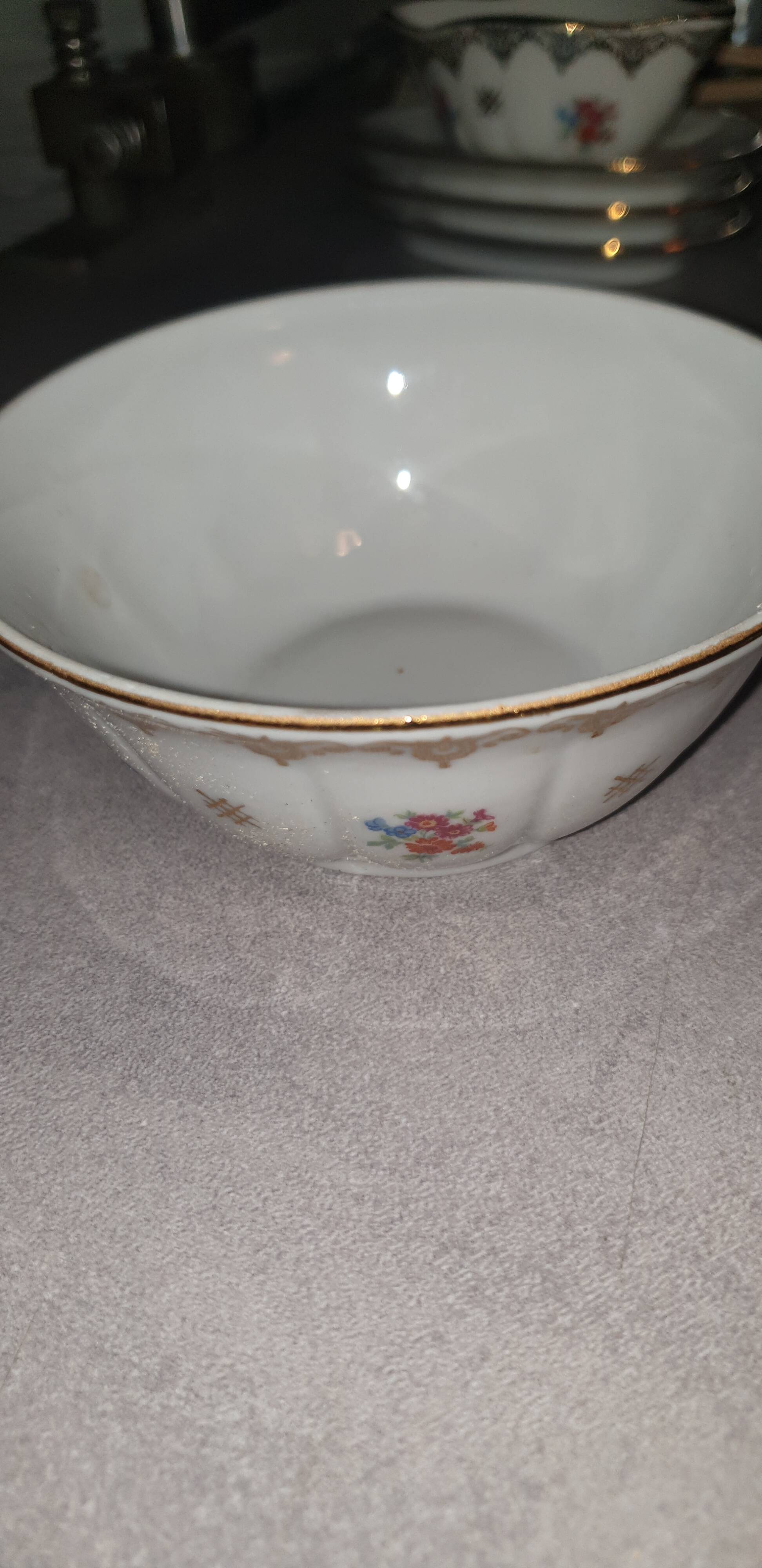 Dinette in paris porcelain half of the 19th century