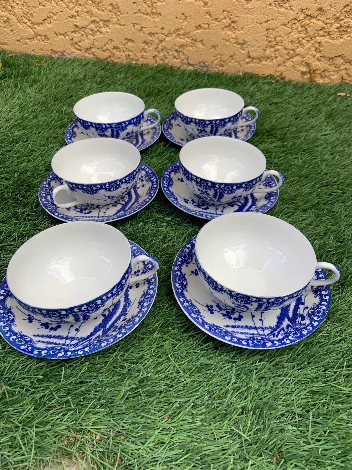 Cups in very fine CFC Japan porcelain