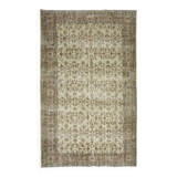 Turkish Anatolian Handmade Vintage Area Rug 293 cm x 184 cm