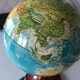 Mappemonde lumineuse années 70