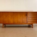 Teak sideboard by Arne Vodder, Model OS29 for Sibast 1950s