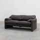 Cassina Two‑Seat Sofa by Vico Magistretti, Italy, 1990