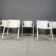 Vintage dining chairs by Metaform, set of 5 - 1970s