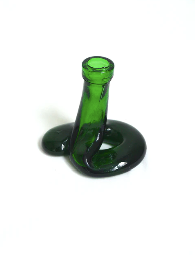 Soliflore vase in blown glass