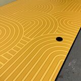 Low yellow coffe table