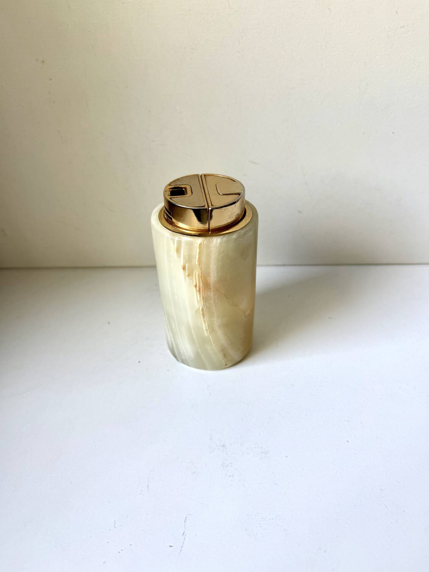 Briquet de table en marbre onyx vintage SAROME Japon