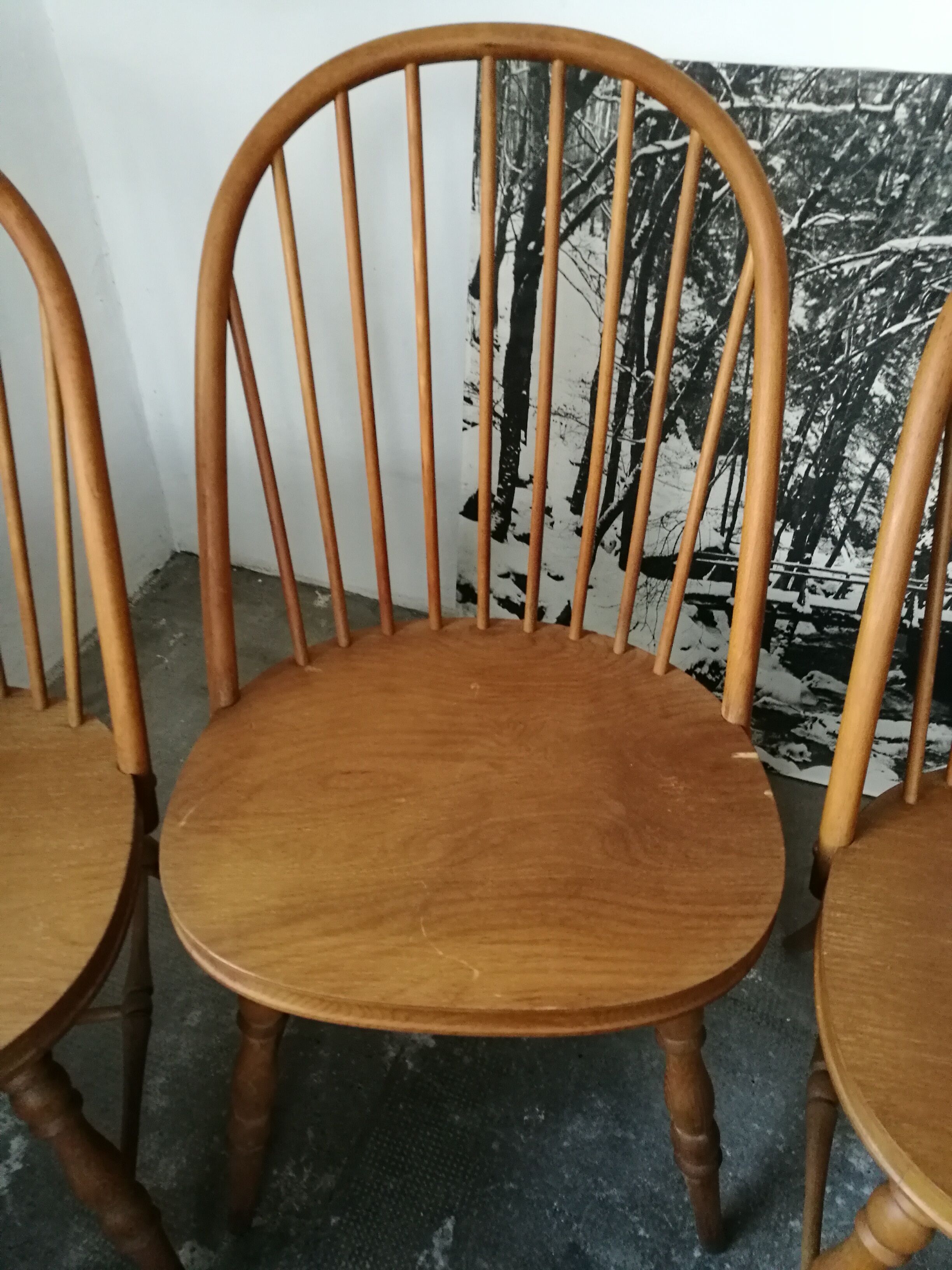 Set of 4  bar chairs