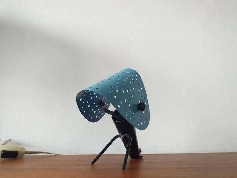 Midcentury Table Lamp by Ernst Igl for Hillebrand, 1950s