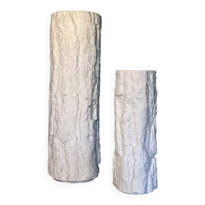 Paire de vases Op’art
