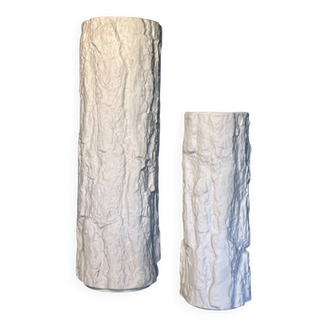 Pair of Op Art vases Bareuther Waldassen