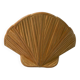 Lampe murale moderne du milieu du siècle Clam Shell Pencil Reed