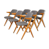 Set of 6 chairs designed by Bengt Ruda for NK