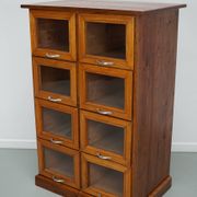 Meuble/Vitrine de Mercerie Vintage en Hêtre et Pin, Pays-Bas, 1950s