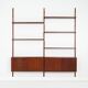 Teak system bookcase, Danish design, 1960s, production: Denmark