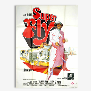 Affcihe original cinema of 1972.Super Fly.120x160 cm