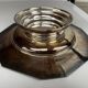 Art Deco Silver Metal Centerpiece - Octagonal Shape