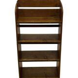 Art Deco Oak compact bookcase minimalist design