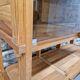 80s pine buffet in revival style