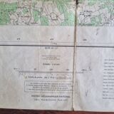 Old map Le Bugue 5-6 - 1/25000th (1970)