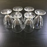 Set of 6 Habitat 80s wine glasses