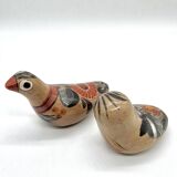 Pair of vintage ceramic birds from Mexico