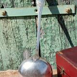 Silver-plated ladle in its screen