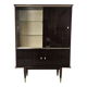 1950s rosewood display cabinet